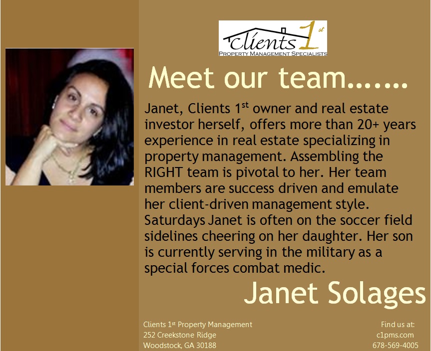 Meet our team: Janet Solages