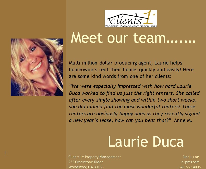 Meet our team: Laurie Duca