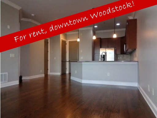 Rent this apartment in vibrant downtown Woodstock!