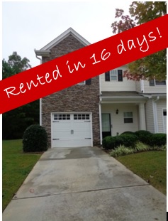 Clients 1st found renters for this Acworth home in October in 16 days!