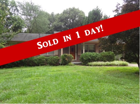 Sold in one day!